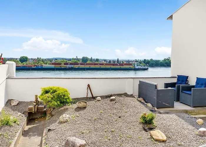 Tiny Apartment With Spacious Terrace On The Rhine